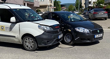 Gölbucağı'nda trafik kazası