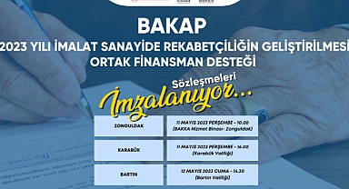 İmzalar Cuma günü