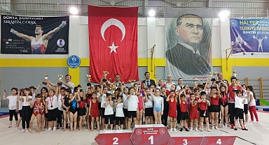 Jimnastik il birinciliği müsabakaları düzenlendi