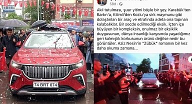 Kantarcı'dan TOGG'a 'sirk maymunu' benzetmesi