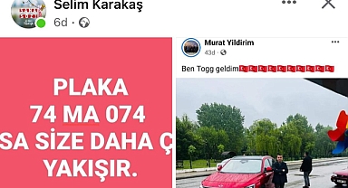 Karakaş'tan TOGG'lu gönderme