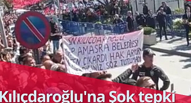 Bartın'da Kılıçdaroğlu'na şok tepki