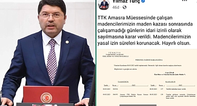 Madenciler idari izinli sayıldı