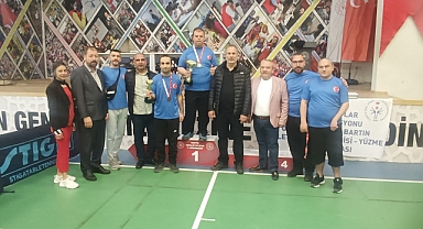 Masa tenisi il şampiyonası düzenlendi