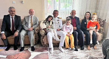 Müftü Keskin’den Şehit Ailesi’ne ziyaret