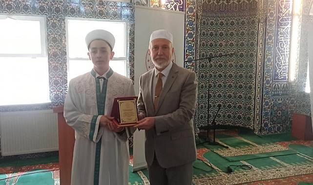 Müftü Keskin, Hutbe okuma yarışmasına katıldı