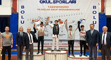 Mustafa Can Baş Taekwondo Erkeklerde 2.oldu