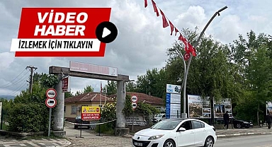 O yol geçici olarak trafiğe kapatıldı