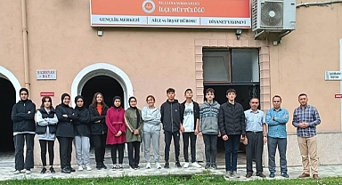 Öğrencilerden Diyanet Gençlik Merkezi’ne ziyaret
