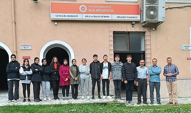 Öğrencilerden Diyanet Gençlik Merkezi’ne ziyaret