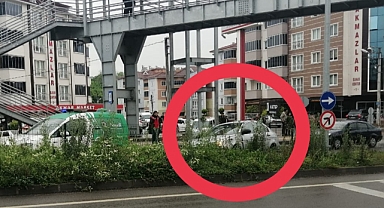 Orta refüje çıkarak durabildi