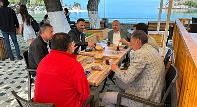 Recai Çakır, Muhtarlarla bir araya geldi