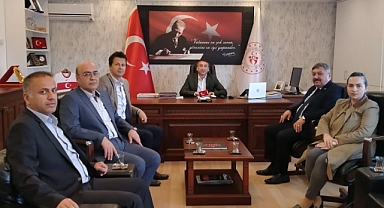 SMMMO Yönetiminden Akkaş’a ziyaret