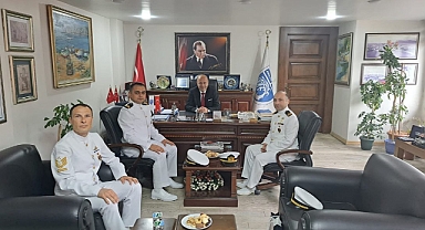 TCG Kilimli Komutanı’ndan Çakır’a ziyaret