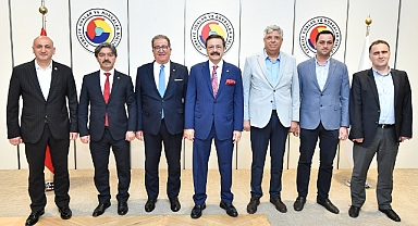 TSO Başkanı Balık’tan Hisarcıklıoğlu’na ziyaret