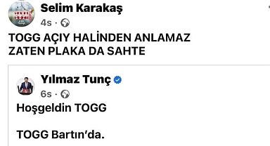 Tunç'tan Karakaş'a TOGG cevabı
