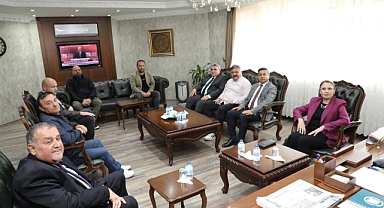 Vali Arslan’dan Belediyeye ziyaret