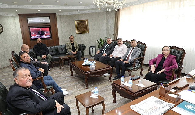 Vali Arslan’dan Belediyeye ziyaret