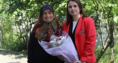 Vali Arslan'dan şehit annesine ziyaret