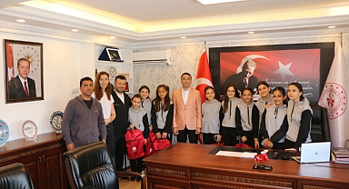 Voleybolculardan Akkaş ’a ziyaret