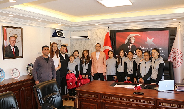 Voleybolculardan  Akkaş ’a ziyaret