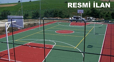 ULUS MYO AÇIK BASKET SAHASI VE PEYZAJ UYGULAMA İŞİ