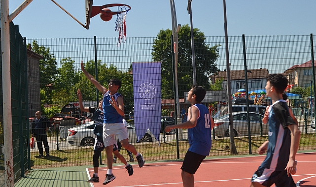 4 gün sürecek 3x3 basketbol müsabakaları başladı