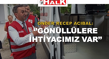 Acıbal’dan gönüllü çağrısı!