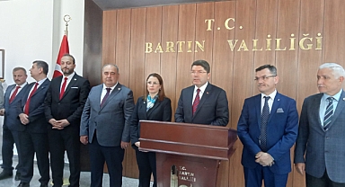 Adalet Bakanı Yılmaz Tunç'a görkemli karşılama