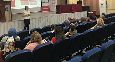 “Aile içi şiddetle mücadele” anlatıldı