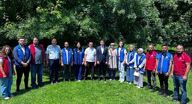 Akkaş, Gençlik Merkezi ile Şehit Kabrini Ziyaret Etti