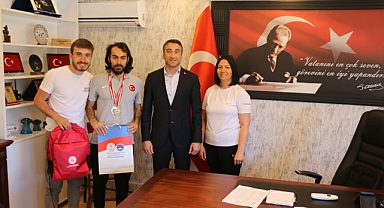 Akkaş, Sporculara başarılar diledi