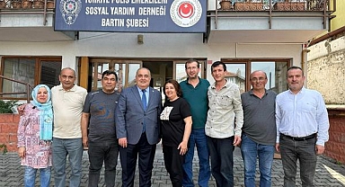Aldatmaz’dan Bartın Polis Emeklileri Sosyal Yardım Derneği’ne ziyaret