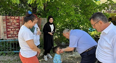 Aldatmaz'dan Madenci İzzet AK'a ziyaret