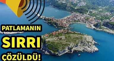 Amasra'daki patlama heyecan yarattı