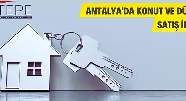 Antalya'da Konut ve Dükkan Satış İhalesi