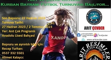 Arıt’ta futbol turnuvası