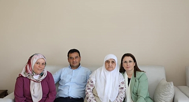 Arslan, Şehidimizin ailesiyle yakından ilgilendi