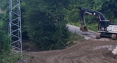 Barınak yolu yeniden ulaşıma açıldı
