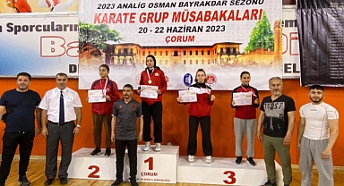 Bartın Bayan karate takımı yarı finallerde