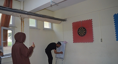 Bartın Kız Yurdunda müsabakalar düzenlendi