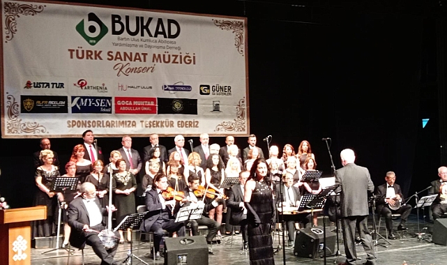 Bartınlılar Türk Sanat Müziği ziyafeti yaşadı