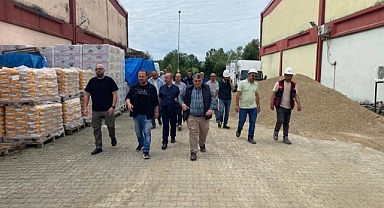 Çalışmaları yerinde incelediler