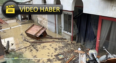 Çok sayıda ev ve iş yerini su bastı