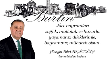 “Daha nice bayramlarda birlikte olmak dileğiyle”