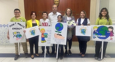 Emniyet Müdürü Korkmaz’a Öğrencilerden Davet