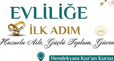 ‘Evliliğe İlk Adım Semineri’ yapılacak