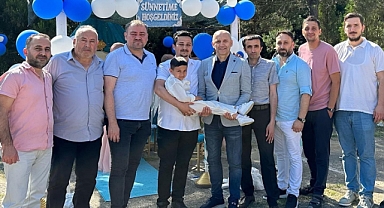 Halil Altınçubuk, Kaan’ın sünnet merasimine katıldı