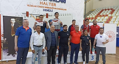 Halter'de ikinci gümüş madalya