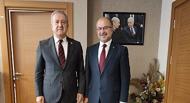 Hangişi, Genel Başkan Yardımcısı Durmaz’ı ziyaret etti
